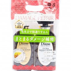 Moist Diane - 香水貴油深層修護洗髮護髮套裝 450ml x2 (啡色) 163-0175